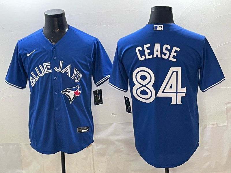 Men 2026 Toronto Blue Jays #84 Cease Blue Game Nike MLB Jersey style 006